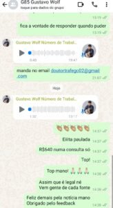 1 venda do Gustavo