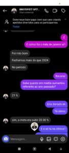 Aumento de 20% do faturamento