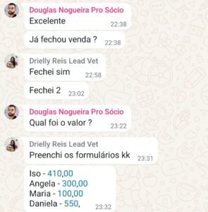 Primeiras vendas na primeira semana de divulgação